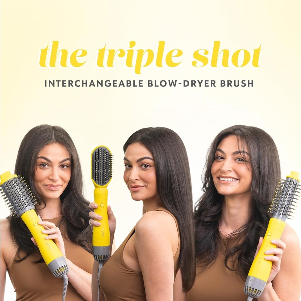 DryBar Triple Shot - 3 Interchangeable Barrels